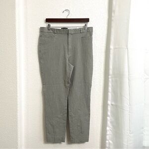 Banana Republic Womens Pants Gray Grey Sloan High Rise Stretch Career Size 16